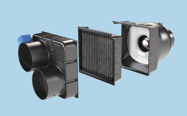HRV home ventilation