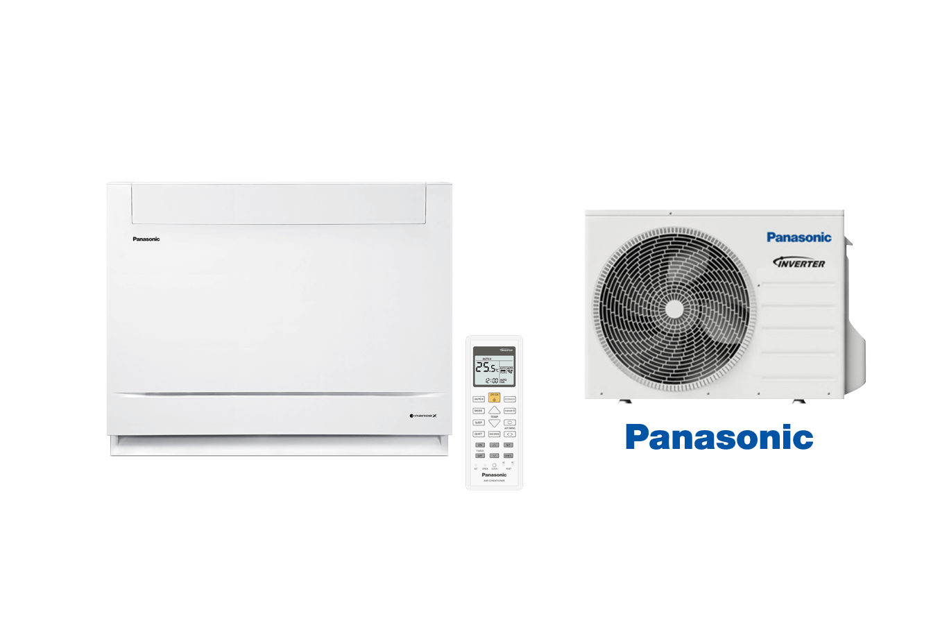 Single Room Floor Console - Heating