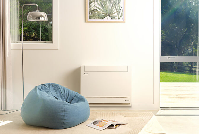 Floor Console Heat Pumps (Single Room) 