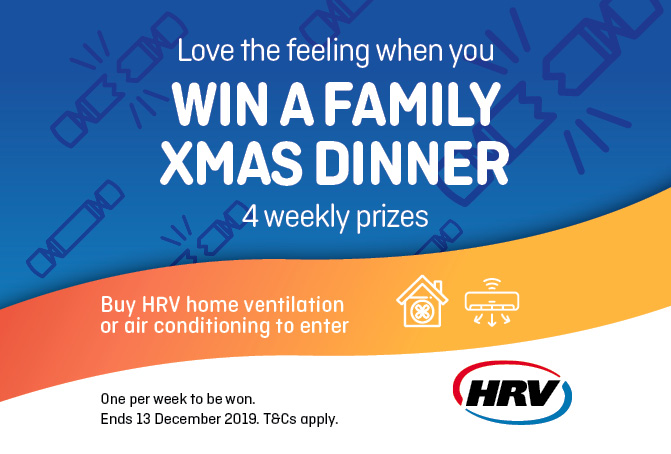 Love the feeling of winning Christmas dinner on us
