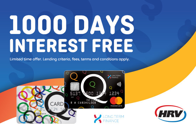 1000 DAYS INTEREST FREE