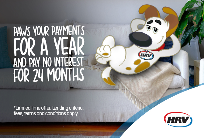 Press paws on payments for a year – and pay no interest for 24 months