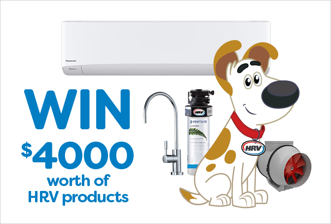 Win $4,000 worth of HRV products*