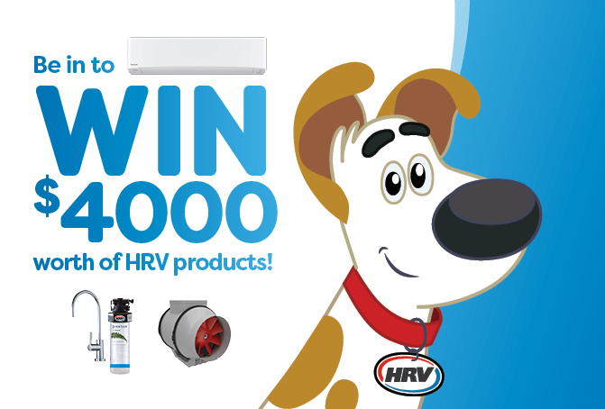 Win $4,000 worth of HRV products*