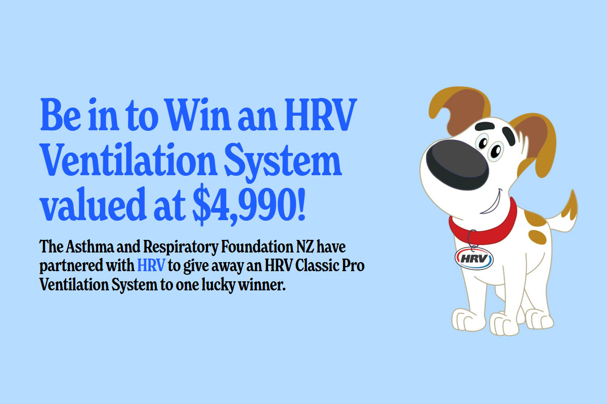 Be in to Win an HRV Ventilation System valued at $4,990