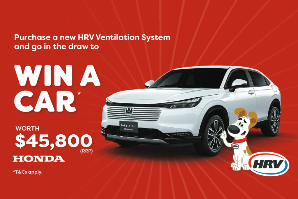 Upgrade Your Ventilation System and Win a 2026 Honda HRV LX